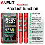 LinkMejor 622B Digital Smart Multimeter 10A Tester Meter Auto Range True RMS DC/AC 9999 Multitester With Laser Lamp Capacitance Ohm