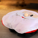 D020 2.4G RC Car Santa Claus Merry Christmas Electric Remote Control One Key Inflatable Sound Music 360° Turning Rechargeable Vehicles Models Toys