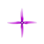 2 Pairs GEMFAN 51455 Hurricane X 4-blade Propeller 5mm Mounting Hole for RC FPV Racing Drone