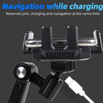 360° Rotating Mobile Phone Holder For Car Shockproof Multi-Function Car Navigation Holder Instrument Panel Suction Cup Windshield Center Console For Car