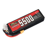 LinkMejor 14.8V 5500mAh 100C 4S 81.4Wh LiPo Battery XT60 Plug for RC FPV Racing Drone Airplane Helicopter Quadcopter