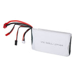 7.4V 5500mAh 8C 2S Lipo Battery with T/Tamiya/Futaba/JST Connector For LOSI 5IVE-T 1/5 RC Car Remote Control Vehicle Truck