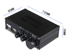 AirAux AS-22 Mini bluetooth Stereo Digital Amplifier 45W MAX RMS 300W Hi-Fi Class D 2 Channel Integrated Amp Power Amplifier