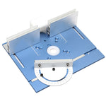 Premium Aluminum Router Plate Precision Woodworking Tool for 65mm Tables Workbench Trimmer And Engraving Machine