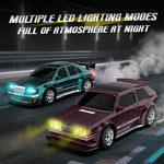 Fayee FQD17 FQD19 RTR 1/43 2.4G 4WD Drift RC Car Gyro Full Proportional Controllable LED Light Mini Race High Speed On-Road Racing Remote Control Vehicles Models Boys Gifts Toys