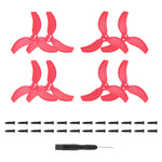 2/ 4 Pairs 3032S 3032 3 Inch 3-Blade Lightweight Propeller with Screws Screwdriver for DJI Avata 2