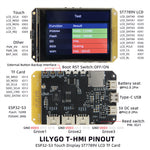 LinkMejor T-HMI ESP32-S3 2.8 inch Resistive Touch Screen Support TF WIFI bluetooth Development Board