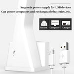 LinkMejor LED Desk Lamp Dimmable Touch Control with Calendar Temperature Clock Night Light Foldable Table Lamp for Study Reading Lamp