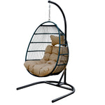 LinkMejor HW002C Foldable Swing Chair with Stand