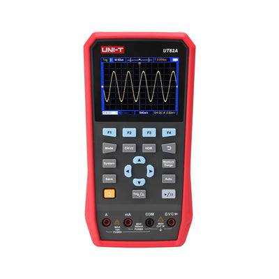 LinkMejor UT82A UT82B UT82C UT82D Digital Oscilloscope Multimeter 50MHz 100MHz 250MSa/s 500MSa/s Signal Generator True RMS Type-C Charging