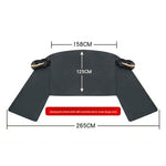 600D Oxford Cloth Car Windshield Sunshade Snow Cover with Rearview Mirrors Covers Waterproof Sun Blocking Snowproof