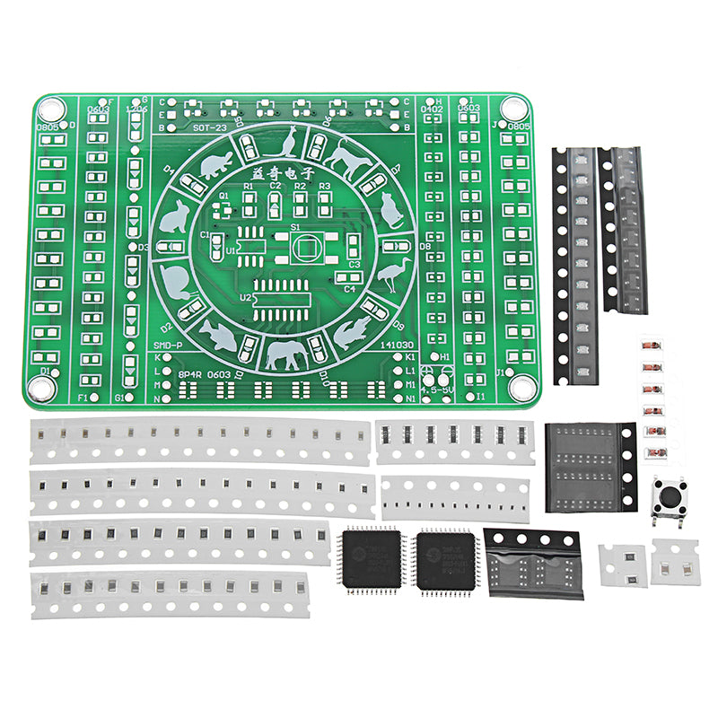 LinkMejor® SMD Component Soldering Practice Board DIY Electronic Production Module Kit