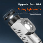 Bikight 1500 Lumens L-shape 21700 LED Flashlight 90° Swivel Emergency Magnetic Work Lamp 21700 Rechargeable Flash Light Outdoor Tactical Corner Light LED Torch