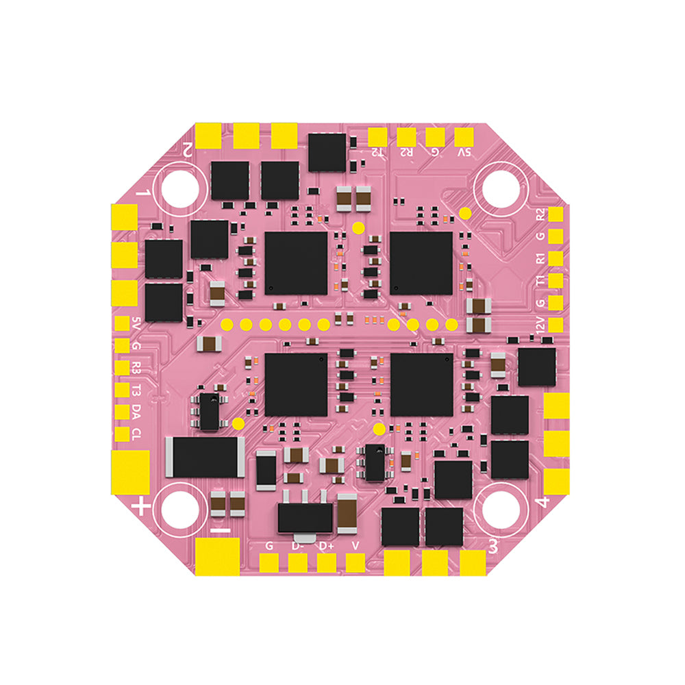 25.5x25.5mm LinkMejor H743 25A AIO H7 Flight Controller ICM-42688 with 3-4S ESC for RC FPV Racing Drones