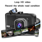 3.0 Inch HD 1080P Dash Cam Recording Video Driving Recorder Reversing Image Parking Monitoring Motion Detection Loop Recording