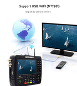 iBRAVEBOX V10 Finder Pro H.265 DVB-S2/T2 Advanced Finder with High-Performance Flash Memory and LNB/Tuner Input