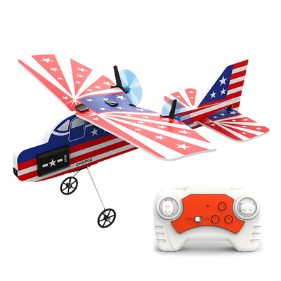 LinkMejor KF800 2.4GHz 2CH 220mm Wingspan MPP Built-in Gyro Indoors Mini Glider RC Airplane RTF