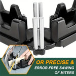 2-in-1 Corner Measuring & Cutting Tool Angle Finder Precision Woodworking Tool Accurate Angle Measurement Dual Function High Accuracy