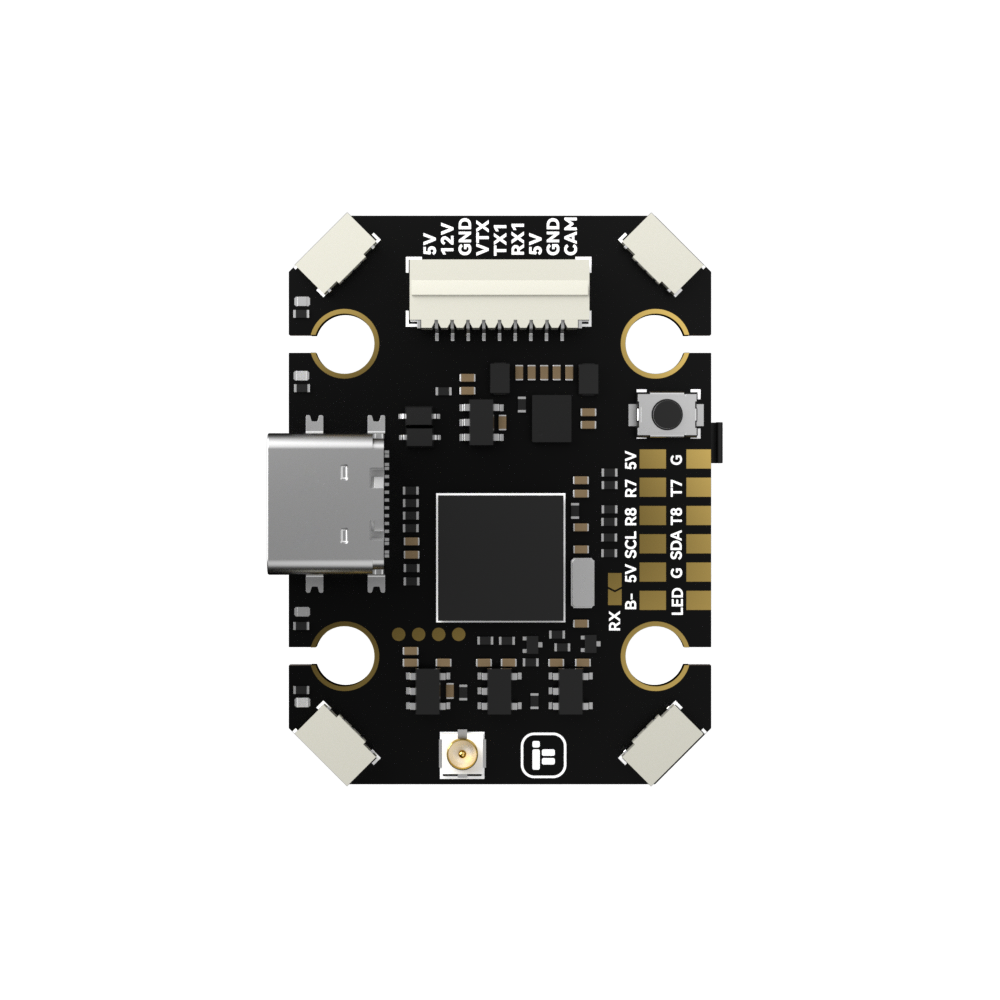 20x20mm iFlight Borg Mini H7 Flight Controller Built-in ELRS Receiver & 4-8S 60R / 60RS 4in1 ESC for FPV Racing Drones