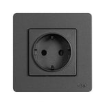 LinkMejor Tuya Zigbe Smart Wall Socket 16A 3500W APP Remote Timer Energy Monitor Voice Control with Alexa Google Assistant