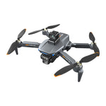 LinkMejor B8S GPS 5G WiFi FPV with 5.9inch LCD Screen Controller 720P HD Dual Camera Servo Gimbal 360° Obstacle Avoidance Brushless Foldable RC Drone Quadcopter RTF