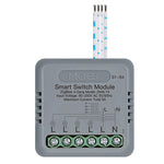 MOES Tuya WiFi/Zigbee3.0 Mini DIY Smart Switch Module 3/4Gang Timer Home Automation Voice Control with Alexa Google Assistant Smart Life APP