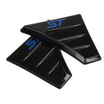 LinkMejor FORD FOCUS MK2 MK3 FIESTA ST Style ZETEC WING VENTS ABS - BLUE LOGO UK