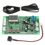 LinkMejor® DC 12V 2 Way 3 Wire Fan Smart Temperature Controller With Temperature Speed Digital Display Stop-Rotating Alarm Function
