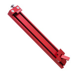 Circular Saw Guide Rail Aluminum Alloy Adjustable Base Compatible with 4 Inch Marble Cutter Precision Cutting Tool Woodworking Accessories Rust Resistant Light Weight