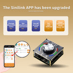 LinkMejor XY-D100H 100W*2 HiFi bluetooth Amplifier Board TPA3116*2 Module Digital Audio Amp with Volume Spectrum Music Rhythm Light
