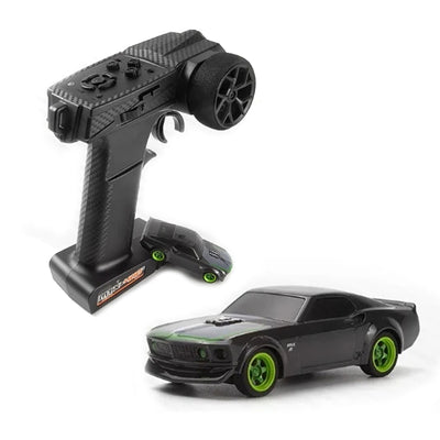 LinkMejor 160980 1/64 2WD 2.4G Drift RC Car Nano TTR Mustang Geunine Authorization Vehicle Models RTR