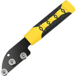 Professional Wire Straightener Stainless Steel Tool Portable Cable Straightening Device Ergonomic Non-Slip Handle Efficient Manual Wire Alignment Tool for Electricians