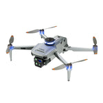 LinkMejor P50 GPS 5G WiFi FPV with 4.5inch LCD Screen Controller 1080P HD Dual Camera Servo Gimbal 360° Obstacle Avoidance Brushless Foldable RC Drone Quadcopter RTF