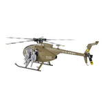 RC ERA C189S MD500 2.4G 4CH 6-Axis Gyro Optical Flow Localization Altitude Hold Dual Brushless Motor 1:28 Scale Flybarless RC Helicopter RTF
