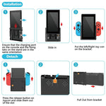 Vertical Bracket Grip Flip for Nintendo Switch/NS OLED Game Console Joystick Controller for Nintendo Switch Accessories