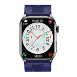 S101 2.06-inch AMOLED  ECG Air Pump Balloon Accurate Blood Pressure Micro-Check NFC Function Voice Broadcast bluetooth Call Heart Rate Blood Oxygen Monitor Sleep Monitoring Non-invasive Blood Glucose Blood Composition Analysis Call Smart Watch
