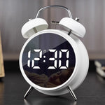 Metal Bell Powerful Wake-Up Alarm Clock Electronic Intelligent Loud Volume Student-Specific Wake-Up Artifact Super Loud Large Digital Display