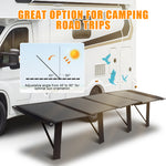 LinkMejor Foldable Portable 100W Solar Panel Fast Charging Power Charger for Outdoor Camping