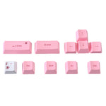 LinkMejor 72 Keys Girl Keycap Set OEM Profile PBT Sublimation Keycaps for Mechanical Keyboards