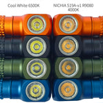 Manker E02 III 560 Lumen EDC Pocket Flashlight LED Torch Light 10440/AAA Battery Power Flashlight Mood Light with Magnetic Tail