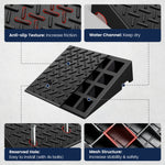 5 inch Plastic Curb Ramps for DIY Car Maintenance