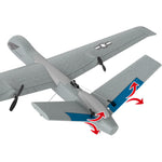 LinkMejor Z55 Predator 660mm Wingspan 2.4GHz 3CH Built-in Gyro EPP RC Airplane Glider RTF for Beginners