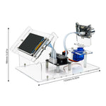 Simulated Radar Ultrasonic Simulation Scanner Maker DC5V with 2.4inch LCD Screen HXFB Graphical Programming DIY Electronic Kit for Distance Measuring