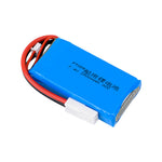 7.4V 2500mAh 30C 2S High-Performance Lipo Battery EL-2P Plug for Feilun FT009 Fast High Speed RC Boat