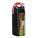 LinkMejor Power 22.2V 6500mAh 60C 6S LiPo Battery T Plug for RC Car