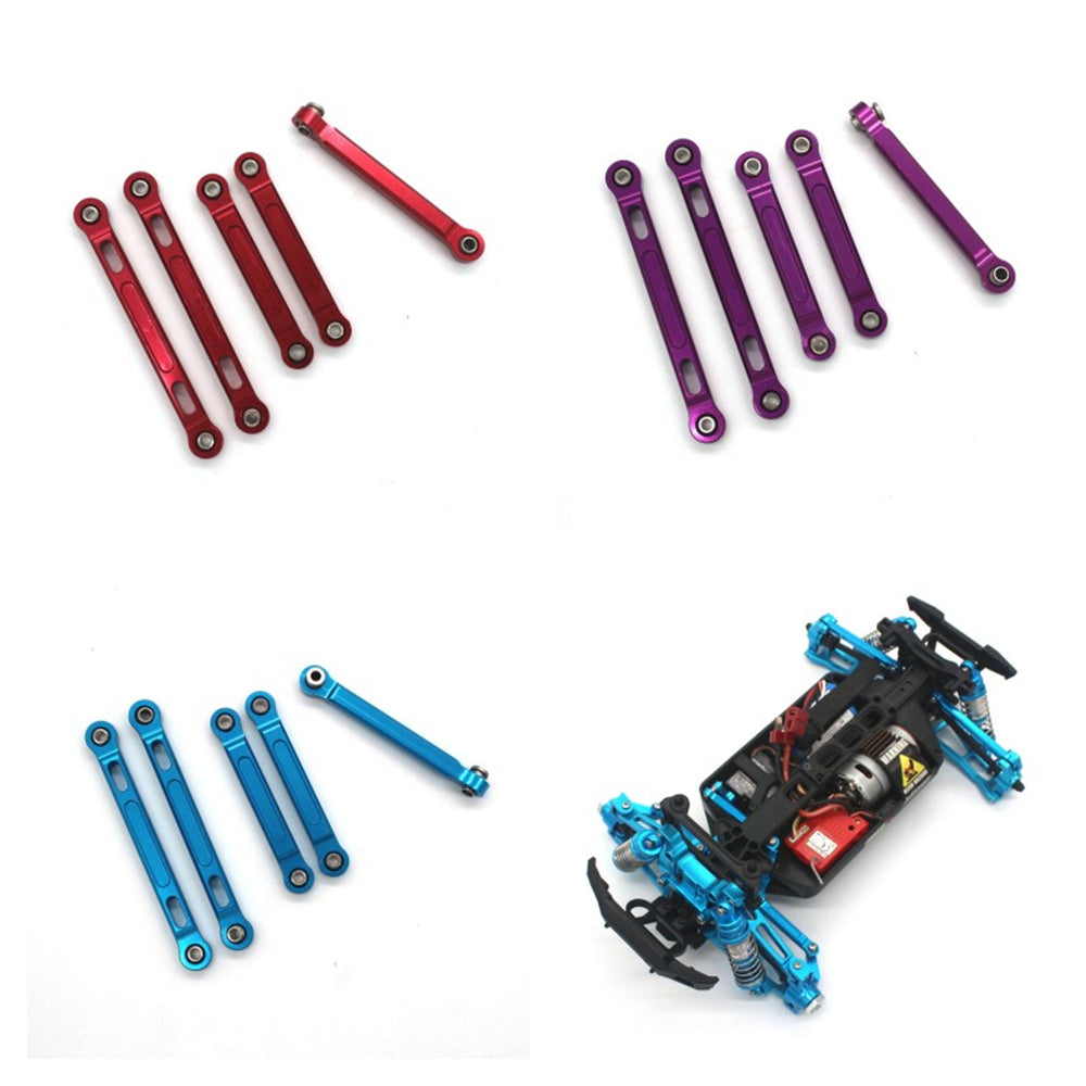 Metal Upgrade Pull Rod For HBX 2105a T10 16889 16889A 16890 SG1601 SG1602 1/16 RC Car Parts