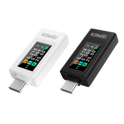 LinkMejor KWS-1902L Type-C Tester 4-30V 0-8A Power Meter USB Fast Charging Monitor Bidirectional Testing TFT Display High Precision Voltage Current Measurement
