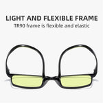 Progressive Multifocal Reading Glasses TR90 Blue Light Blocking Frame Anti-Glare Night Vision Computer Eyewear
