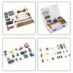 Raspberry Pi 4 Ultimate Starter Kit Compatible with R3 RFID GPIO LCD1602 Ultrasonic Sensor Servo Motor and More for DIY Projects