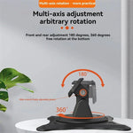 Universal Projector Mount 360° Rotation Adjustable Bracket 180° Tilt Desktop Wall Ceiling Mount Stand Holder for Camera Webcam Phone 5KG Loading